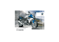 BMW R1200 RS - Navod na pouzivanie SK 2014